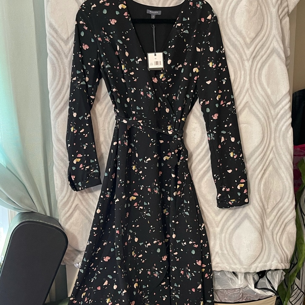 Beautiful flowy wrap dress